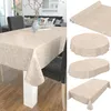 Tischdecke Wachstuch Premium Ornamente Beige Robust Produktbild-Vorschau 2