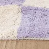 Volero - Tapis en coton - Gambit Lilas/Blanc - 160x230 cm Voir les images du produit 3