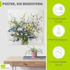 ARTland Poster Wildblumenstrauß Größe: 50x50 cm Produktbild-Vorschau 2