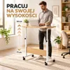 Biurko Regulowane Stolik Pod Laptopa 71–90 Cm Na Kółkach Podgląd zdjęcia produktu 12