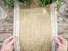 Jute Tischläufer Spitze Rand 28 cm x 2,75 m - Einheitsgröße Produktbild-Vorschau 11