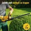 Accu-heggenschaar 55 cm, dubbele messen, 90° draaibaar, Productafbeelding-voorbeeld 5