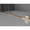 Mexen Velar Faltbare Duschwand 110x200cm Roségold, 8mm Glas Produktbild-Vorschau 5