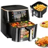 OYAJIA Heißluftfritteuse XXL 9L | ohne Öl oder Fett | Produktbild-Vorschau 1