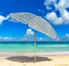 Sonnenschirm Strandschirm Balkonschirm grün 160 cm UV Produktbild-Vorschau 3