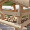 Relaxdays Vogelfutterhaus mit Ständer, Wildvögel füttern, Produktbild-Vorschau 3