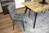 Valora KARA Stuhl Dunkelgrau x4 - Set mit 4 grauen Stühlen Produktbild-Vorschau 8
