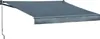 Store banne SAULE 3,5 × 3m - Toile anthracite et structure Voir les images du produit 1