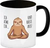 Ich atme ein... und raste aus Faultier Kaffeebecher Produktbild-Vorschau 1