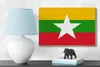 Holzschild Flagge Myanmars 18x12 cm Flag of Myanmar Produktbild-Vorschau 5