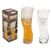 Schon wieder voll Bierglas mit schiefem Design Produktbild-Vorschau 5