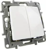 Vypna Legrand 764502 Niloe dvojit striedav r. 6+6 biely Náhľad obrázku produktu 2