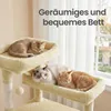 FEANDREA Kletterbaum für Katzen, extra groß, stabiler Produktbild-Vorschau 6