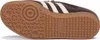The bottom view of a brown Adidas Samba OG shoe. Produktbild-Vorschau