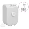 vidaXL Réservoir d'eau portable avec adaptateur 24 L Gris Voir les images du produit 8