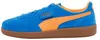 Puma Palermo uni Schuhe Wildleder Leder blau Turnschuhe 42 Produktbild-Vorschau 2
