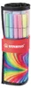 STABILO Premium-Filzstift -  Pen 68 - ARTY - 25er Rollerset Produktbild-Vorschau 2