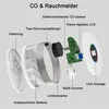 2-in-1 Rauch- und CO-Melder, Kohlenmonoxid Alarm, Produktbild-Vorschau 7