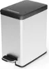 Curver Tretmülleimer Deco Schmal 25L Silbern Produktbild-Vorschau 19