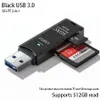 Kartenleser für MicroSDXC, USB 3.0, 512 GB, Schwarz Produktbild-Vorschau 3