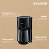 SEVERIN 9306-000 SEVERIN KA9306 Kaffeemaschine schwarz, 8 Voir les images du produit 27