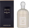 A product shot of a Guerlain Shalimar body lotion and its packaging. Produktbild-Vorschau