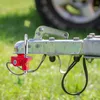 Cadenas Relaxdays pour attelages, 5 clés, protection Voir les images du produit 2