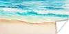 MuchoWow® Poster Strand - Golf - Meer 150x75 cm - ohne Produktbild-Vorschau 1