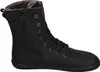 A black lace-up boot with a side zipper and fur lining. Anteprima dell’immagine prodotto