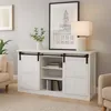 Sideboard MCW-K75, Highboard Regal Schrank Schiebetüre 7 Produktbild-Vorschau 11