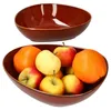 2x Servierschale Marron Taste 1,3L Deko-Schüssel große Bowl Produktbild-Vorschau 2