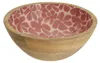 Salatschüssel Inaya D19cm Terracotta und Mangoholz Produktbild-Vorschau 1