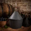 KADAX glazen gistballon-set "Alatri", met kunststofmand en Productafbeelding-voorbeeld 2