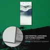 Wandkunst Leinwand Bild Uhr 30x60 Malerei Asiatisches See Produktbild-Vorschau 5