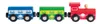 KINDER HOLZ EISENBAHN & FIGUREN Holzzug Holzlokomotive Produktbild-Vorschau 5
