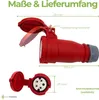 (1 - 10er Pack) CEE-Kupplung 16A 400, IP44, 5-polig Produktbild-Vorschau 3