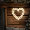 ECD Germany, decorazione a forma di cuore a LED per Natale, Anteprima dell’immagine prodotto 9