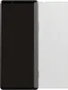 A smartphone screen protector is shown next to a smartphone. Náhled obrázku produktu