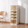 Schuhschrank Schuhregal 6 Ebenen Faltbare Schuhbox Produktbild-Vorschau 2