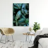 Leinwandbild blätter einer tropischen pflanze 60x90 cm Produktbild-Vorschau 2