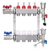 A manifold for hydronic heating systems shown against a white background. Produktbild-Vorschau