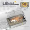 PawHut Katzenklo XL Katzentoilette aus Edelstahl mit Produktbild-Vorschau 6