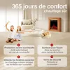 Cheminée électrique KAMINIO MATTI - Cheminée électrique sur Voir les images du produit 5