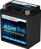Elektronické motobaterie YTX7L-BS AGM, 12V, 7Ah – Výkonná Náhled obrázku produktu 2