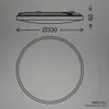 LED Deckenlampe Deckenleuchte Wohnzimmer Neutralweiß Produktbild-Vorschau 8