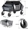 Wiltec Rollsitz 53 x 38 x 38 cm bis 120 kg, Werkstatthocker Produktbild-Vorschau 3
