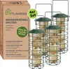TTL GARDEN 4er Set Meisenknödelhalter mit Dach 31cm Grün Produktbild-Vorschau 1