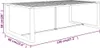 vidaXL Stół ogrodowy antracyt 120x60x66 cm aluminium Podgląd zdjęcia produktu 5