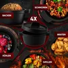 GUSSKÖNIG Dutch Oven Set Mini mit Holz-Untersetzer - 4x Produktbild-Vorschau 13