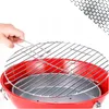 gril na dřevěné uhlí přenosný skládací stolní gril s Náhled obrázku produktu 7